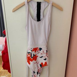 Floral One Piece Bathing Suit